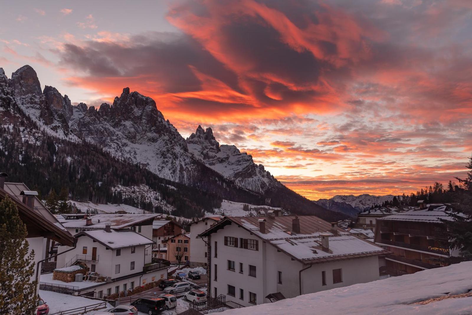 Hotel Panorama San Martino Di Castrozza Buitenkant foto